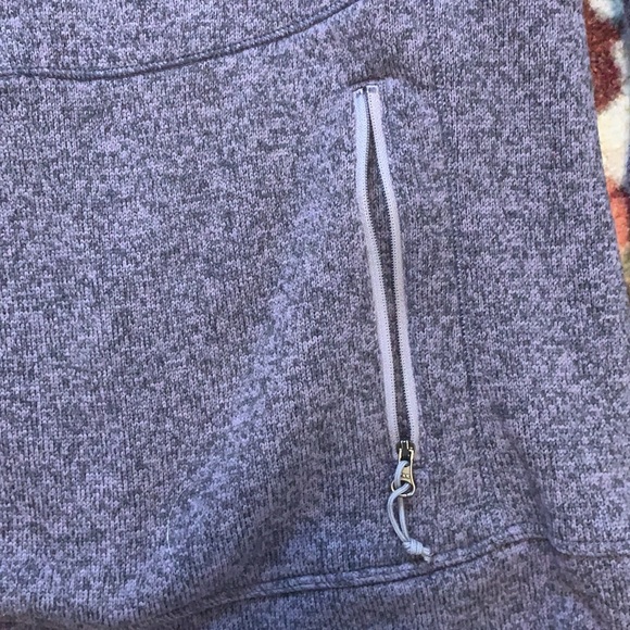 NorthFace Zipper Fleece - Purple Heather - Picture 5 of 8